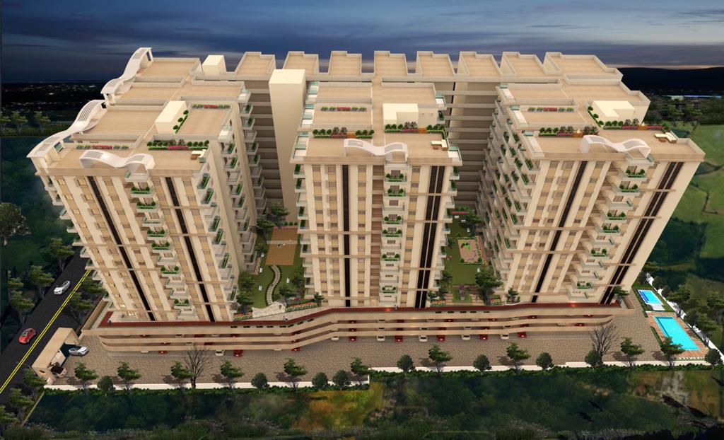 2 BHK High Rise Apartment for Sale in Kollur