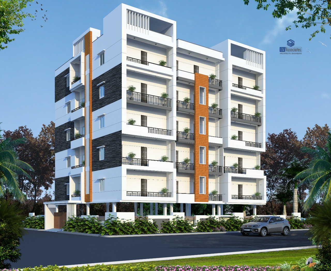 2 BHK Residential Apartment for New in sreenidhi apartment Miyapur