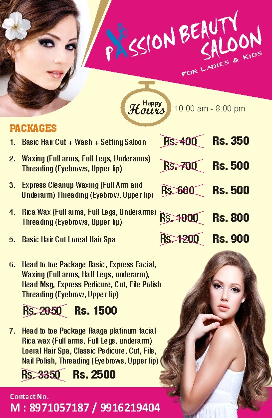 Lyras offers and discounts services  best beauty parlour in town