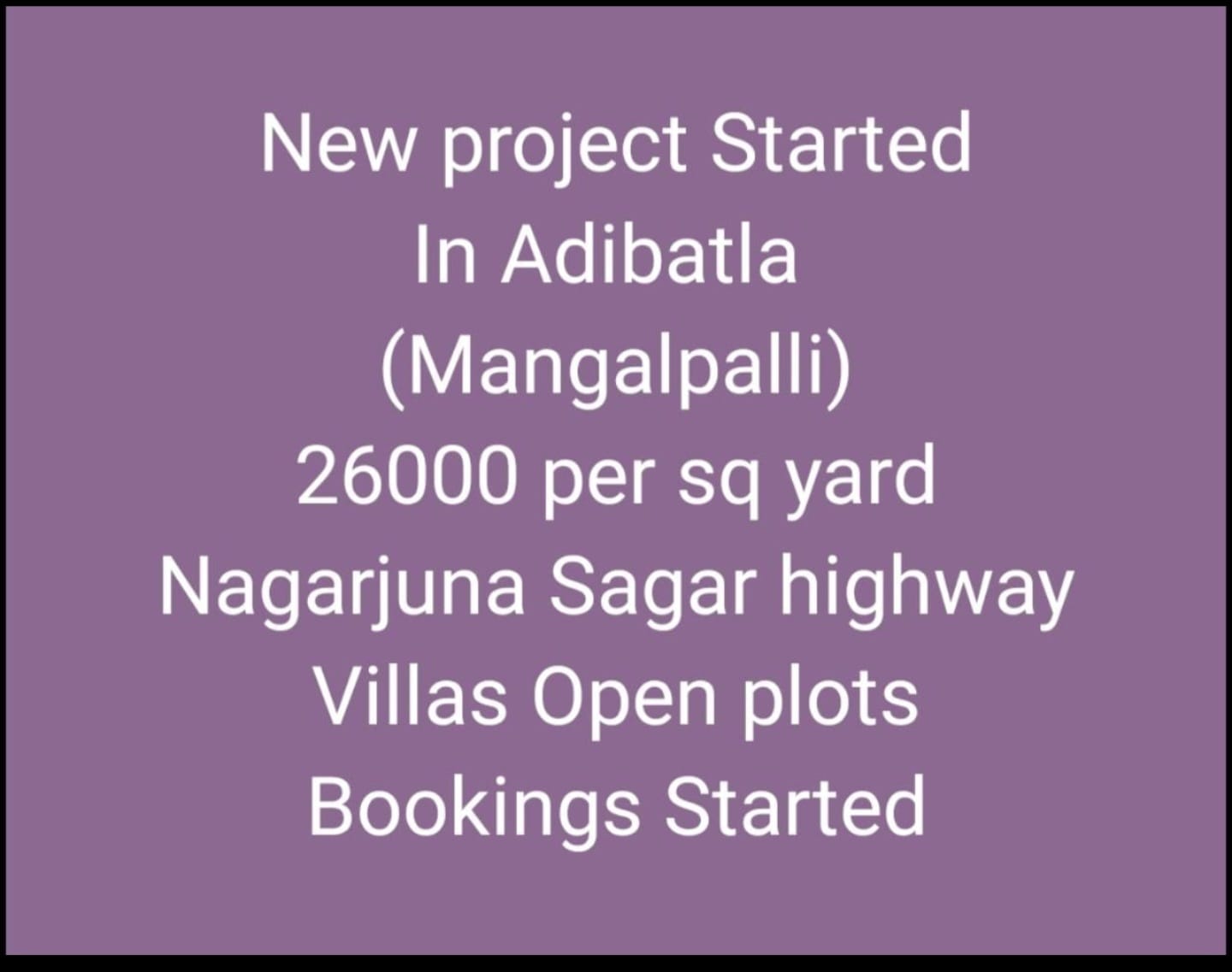 240 Sq Yards Plots & Land for Sale in Mangalpalle