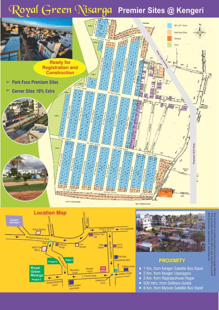 1435 sqft Plots & Land for Sale in Kengeri