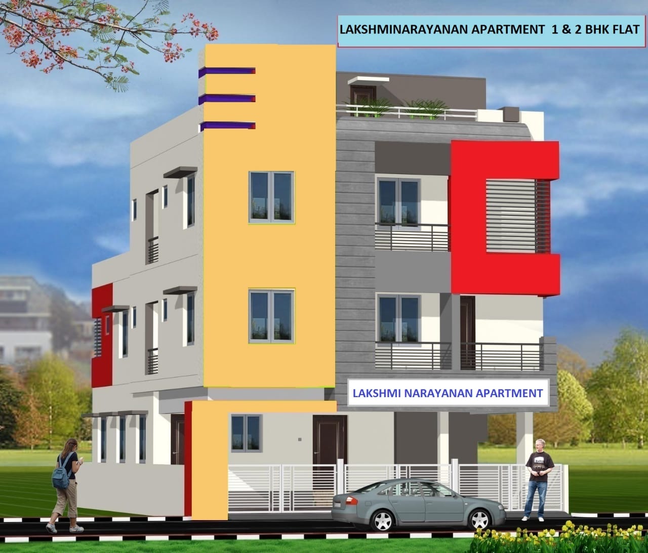 Minimalist Apartment For Sale In Chennai Within 60 Lakhs with Modern Garage