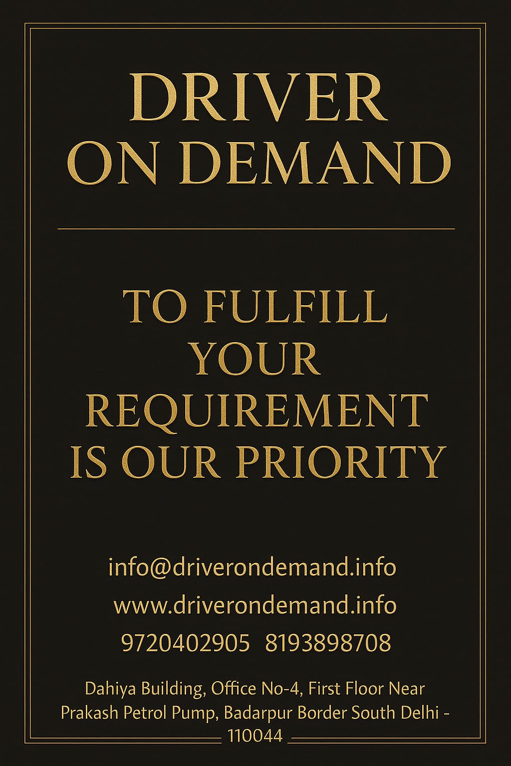 Logo of DRIVER ON DEMAND