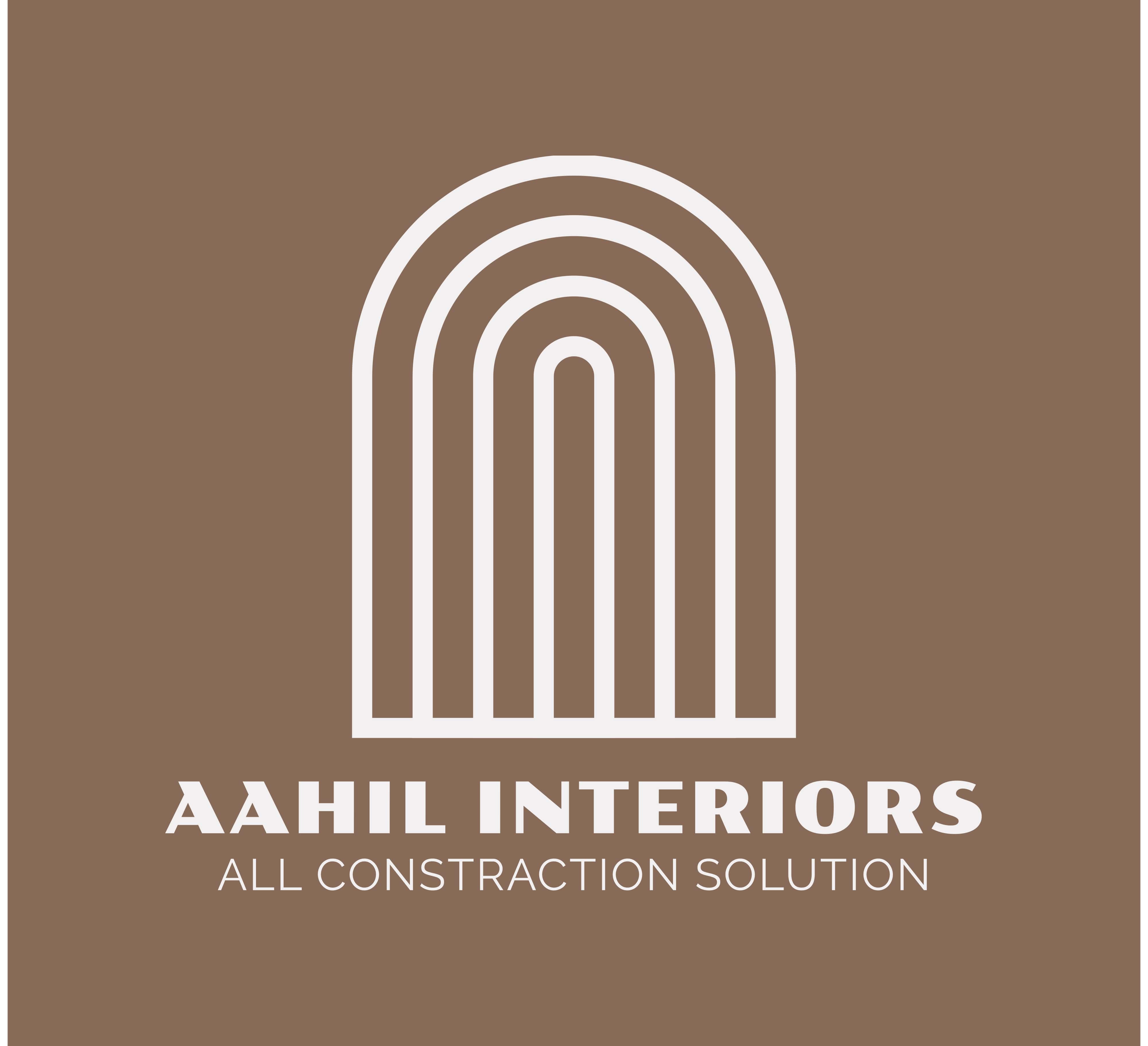 Logo of Aahil interiors 