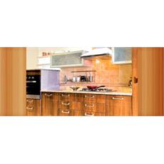 Walnut Wood Indian Straight Kitchen Price Specification