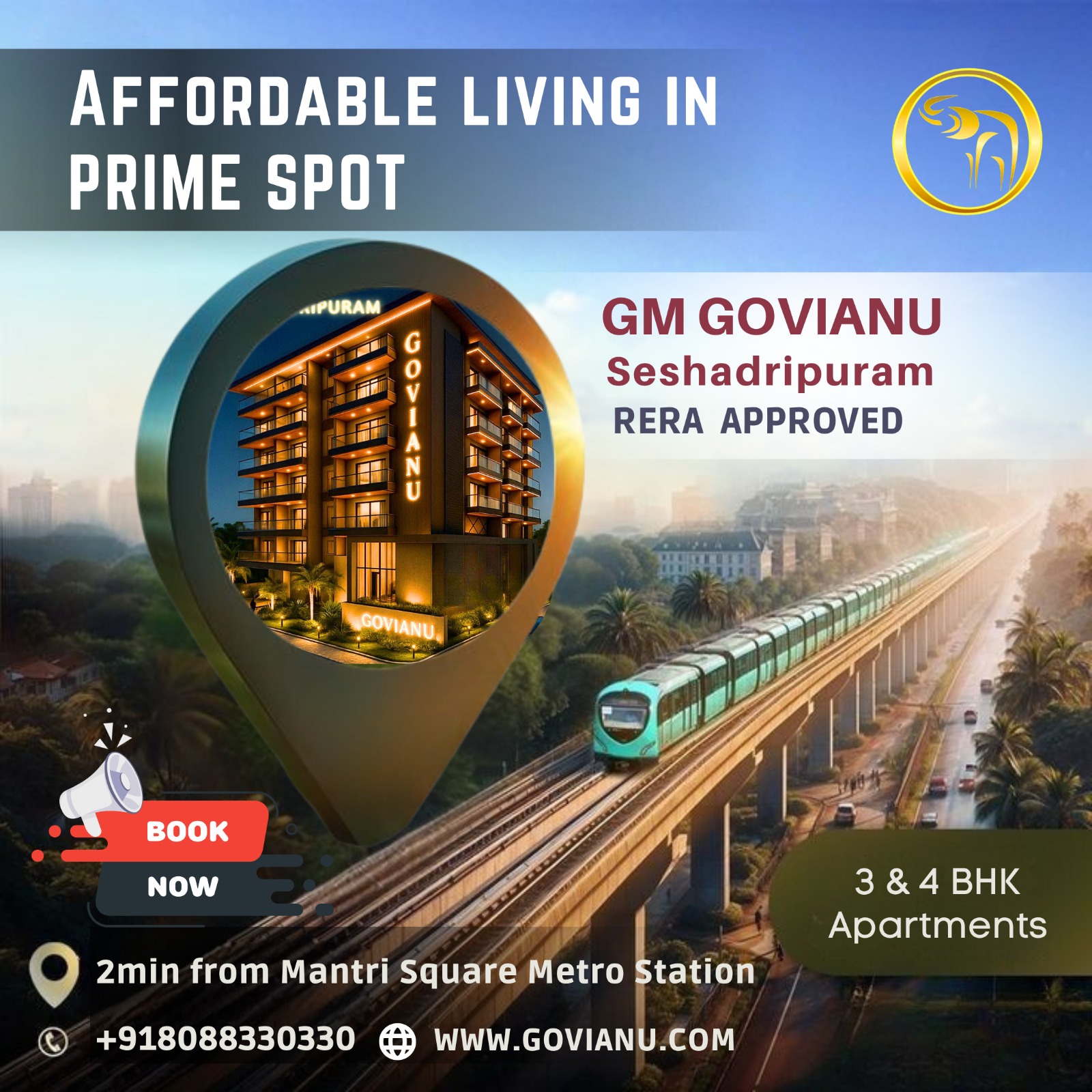 Flat for Sale in Seshadripuram