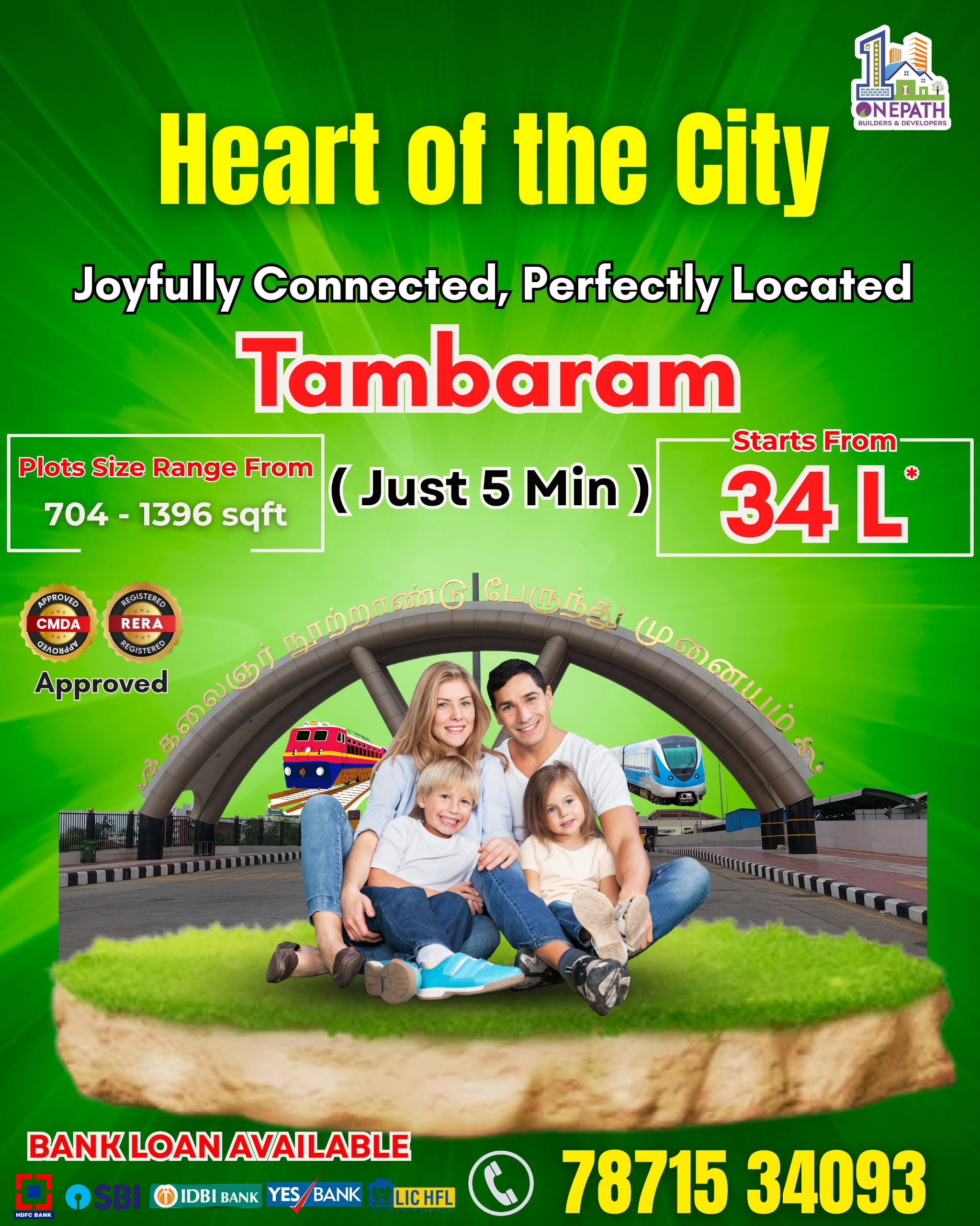 1200 sqft Plots & Land for Sale in Kayarambedu