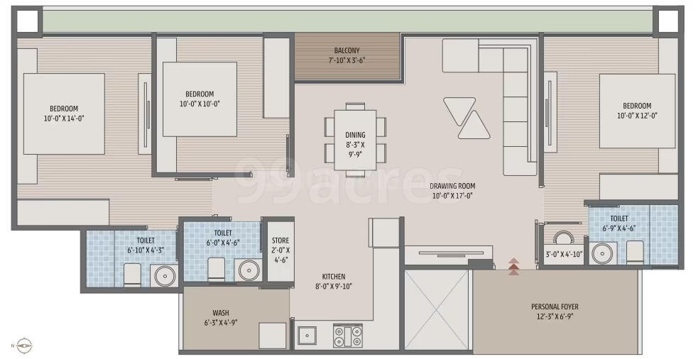 Flat for Sale in Zundal