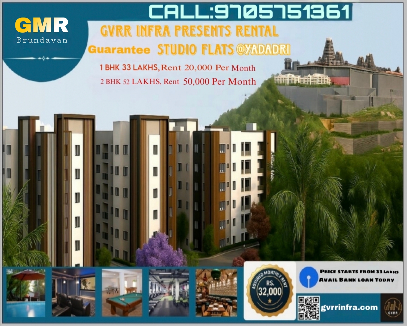 200 sqft Commercial Restaurant/Bar/Hotel for Sale in Yadagirigutta