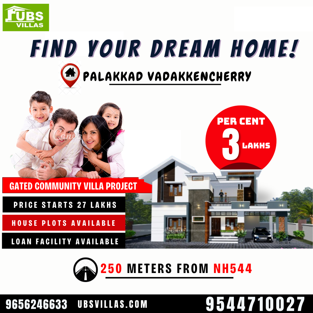 70 Acres Plots & Land for Sale in Vadakkencherry