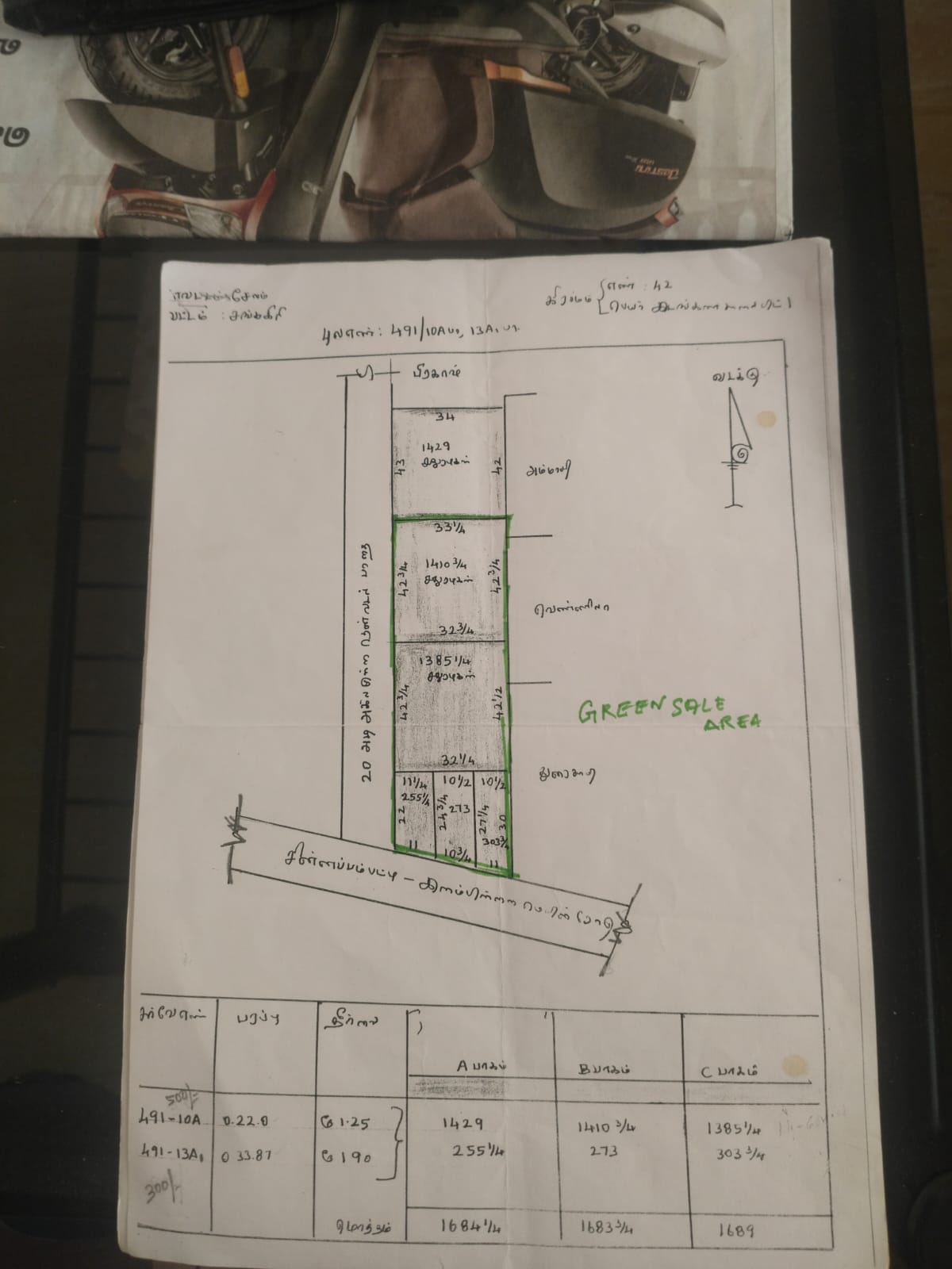 3500 sqft Plots & Land for Sale in Elampillai