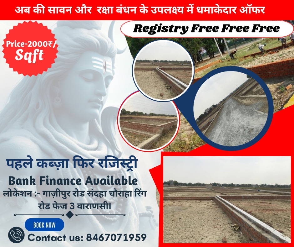 1000 sqft Plots & Land for Sale in Pandeypur