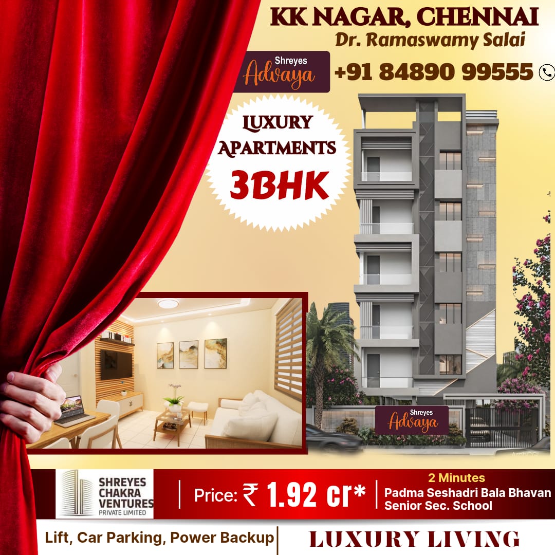 Flat for Sale in KK Nagar