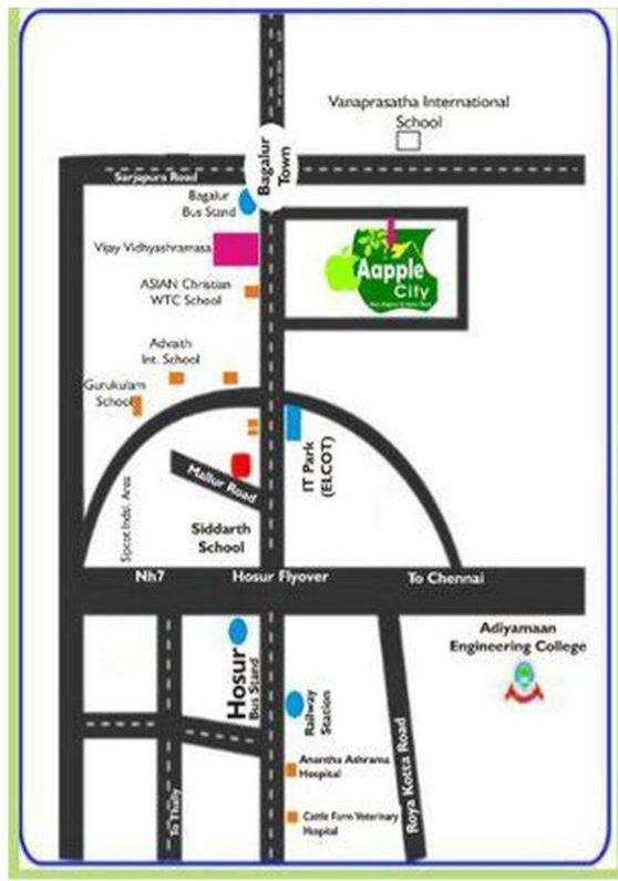 1201 sqft Plots & Land for Sale in Hosur