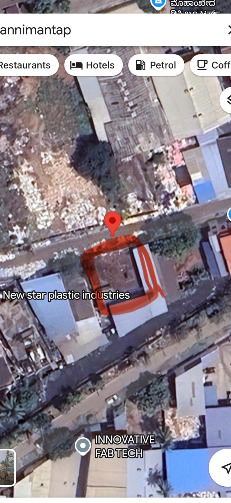 2800 sqft Industrial Estate for Resale in Bannimantap