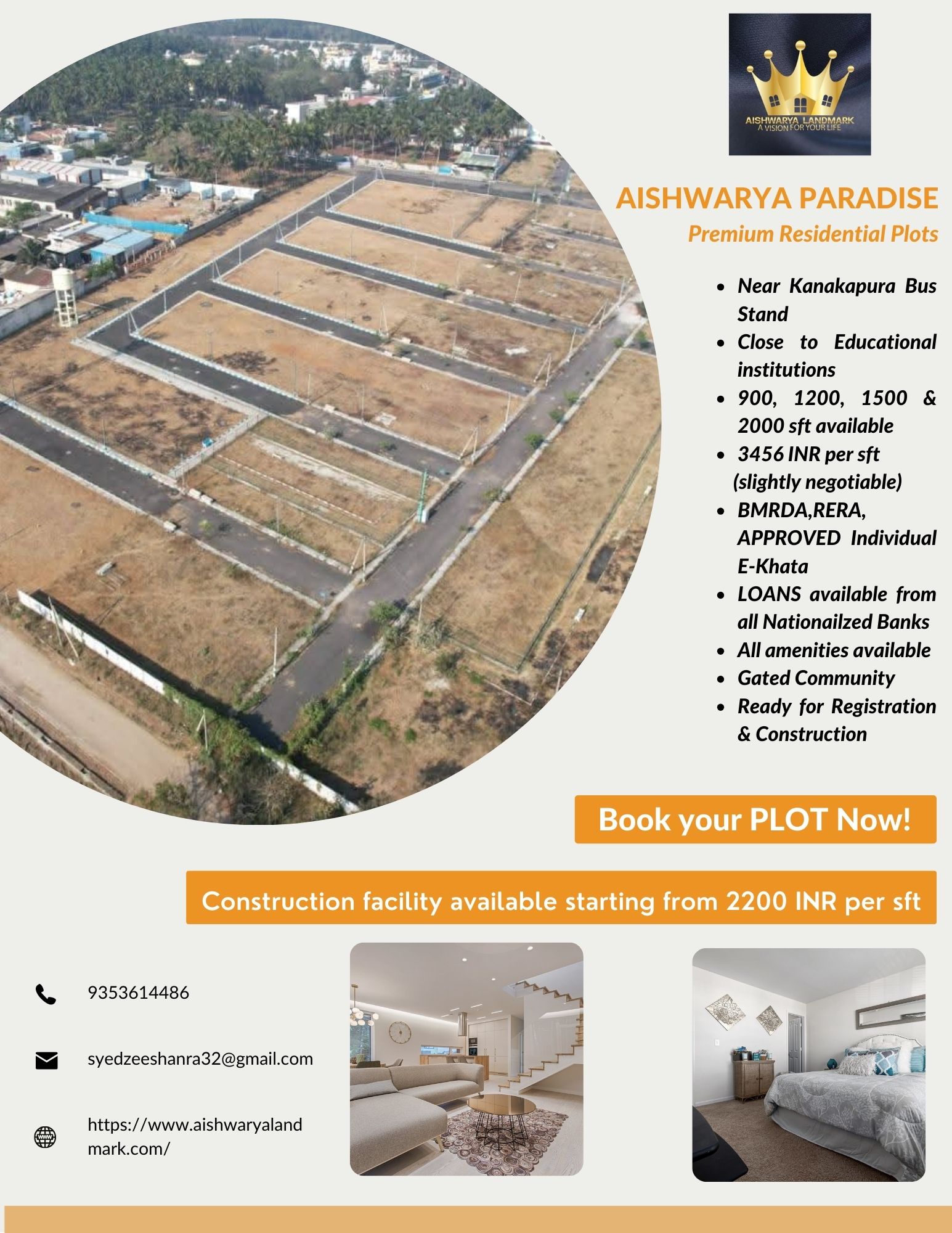 1200 sqft Plots & Land for Sale in Bolare