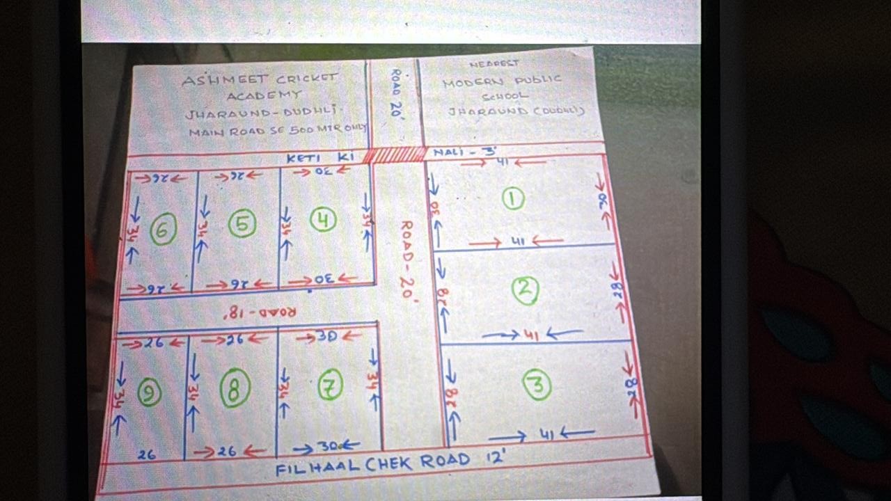 1020 Sq Yards Plots & Land for Sale in Dodhli