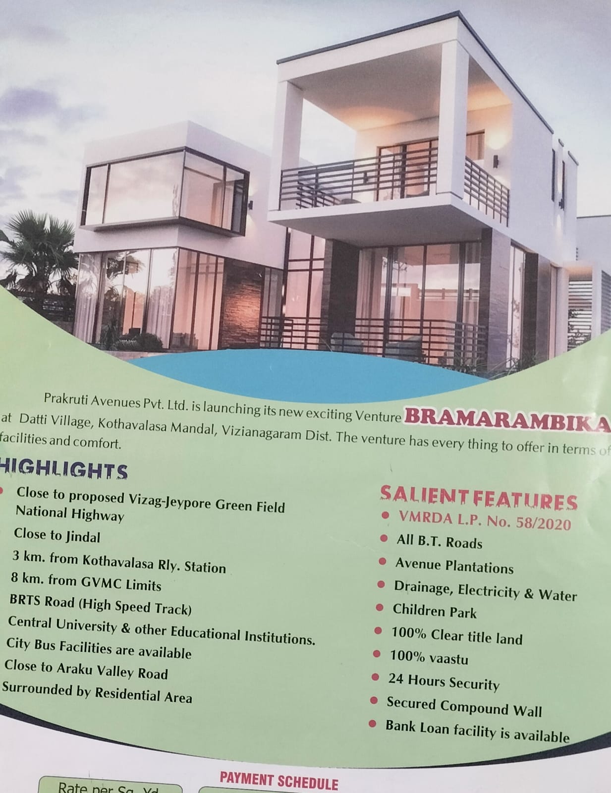200 Sq Yards Plots & Land for Sale in Kothavalasa