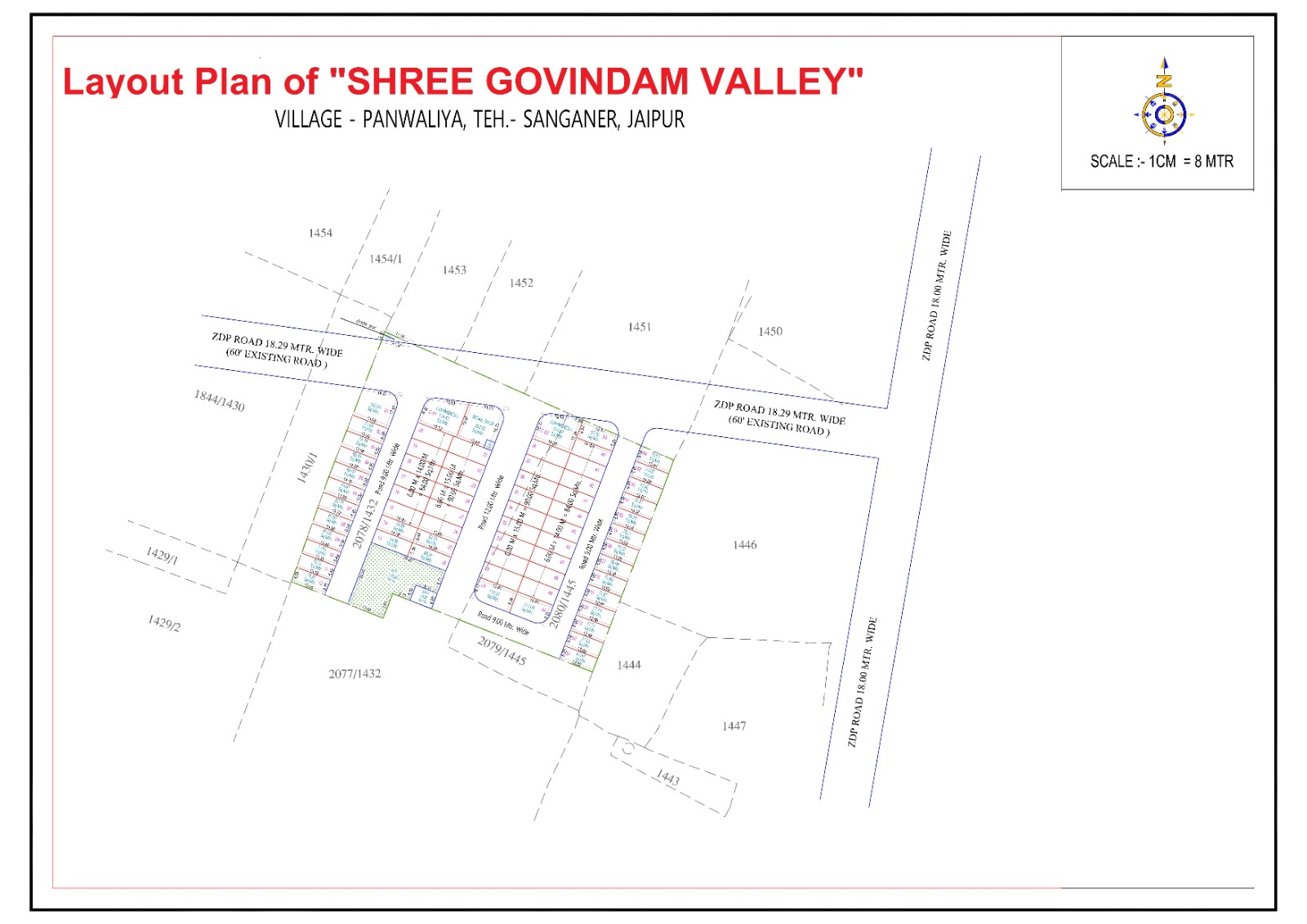 100 Sq Yards Plots & Land for Sale in Diggi Malpura Road