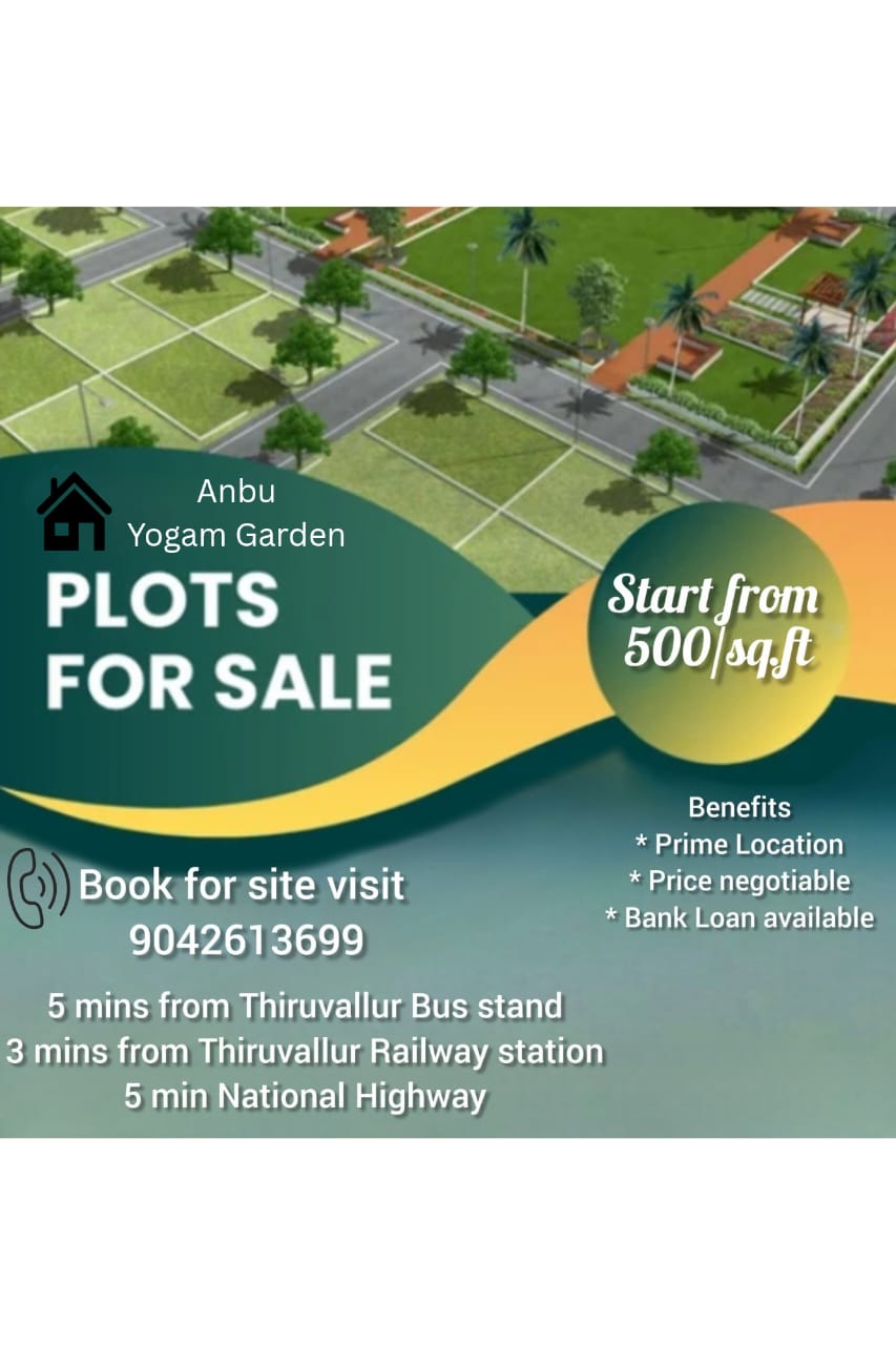 1468 sqft Plots & Land for Sale in Thiruvalangadu