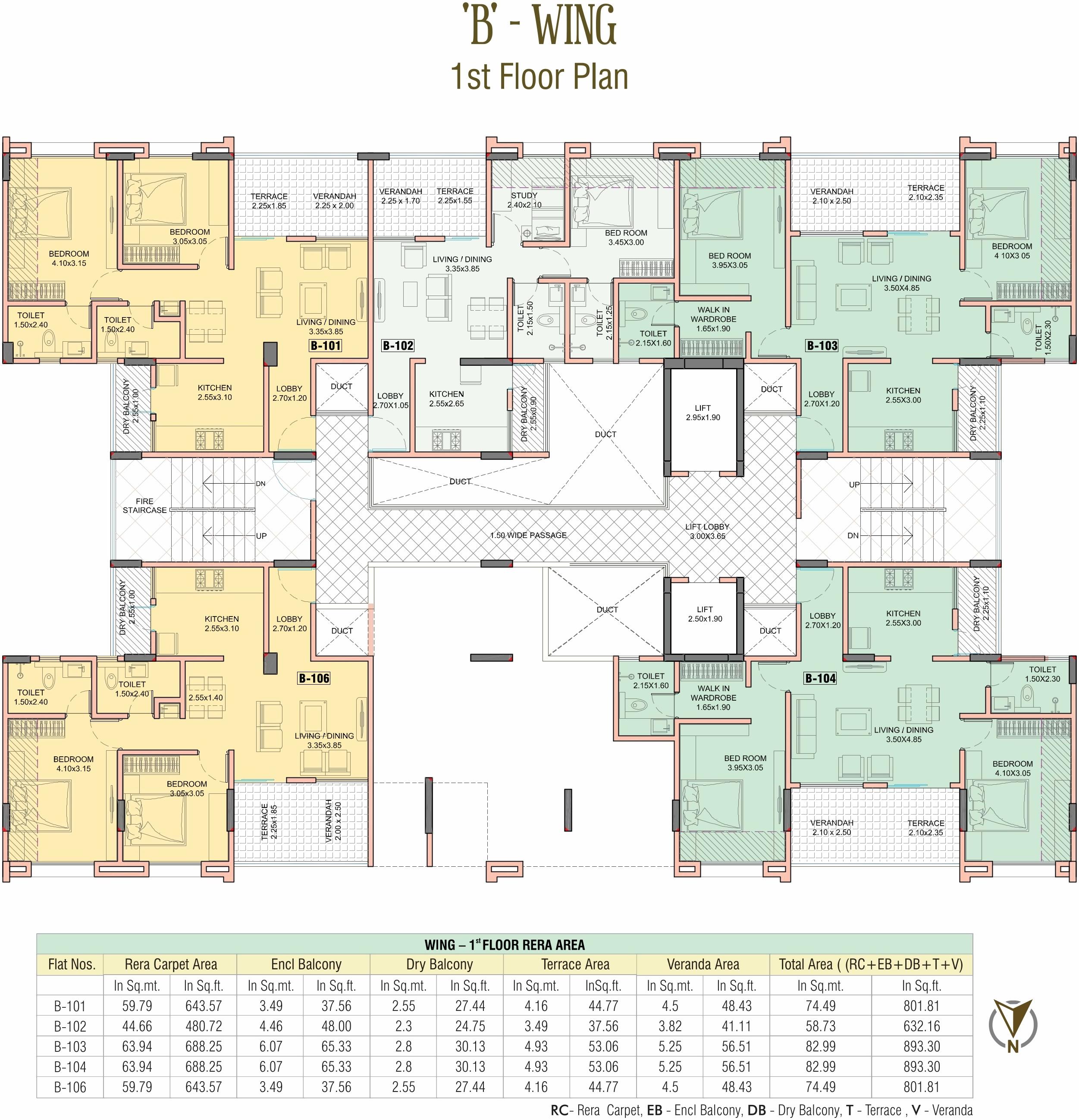 Flat for Sale in Amanora Park Town