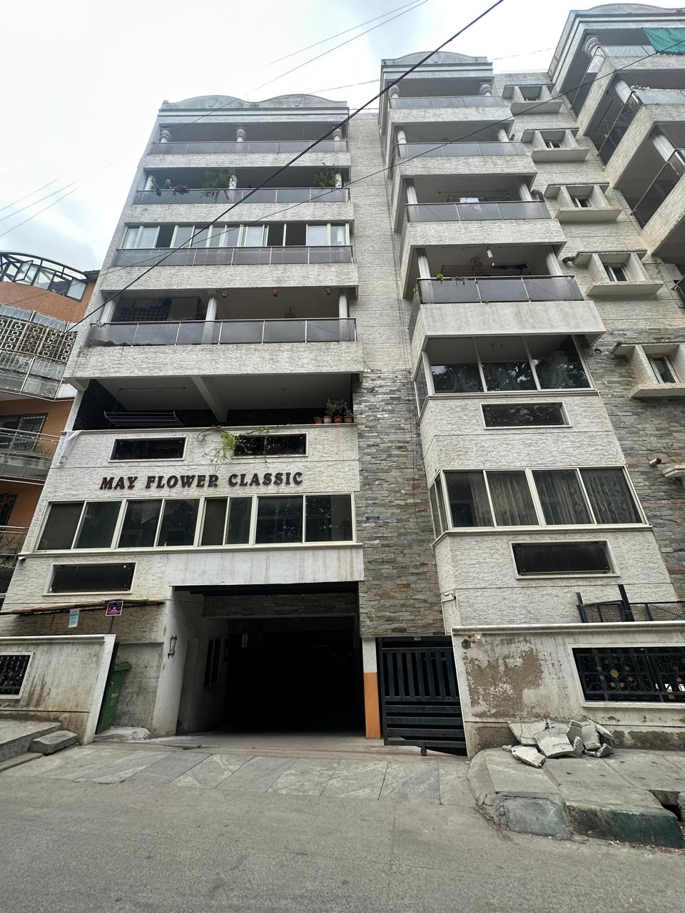 3 BHK Residential Apartment for Lease Only at JAM-9153-35Lakhs-May flower Classic in Murugeshpalya