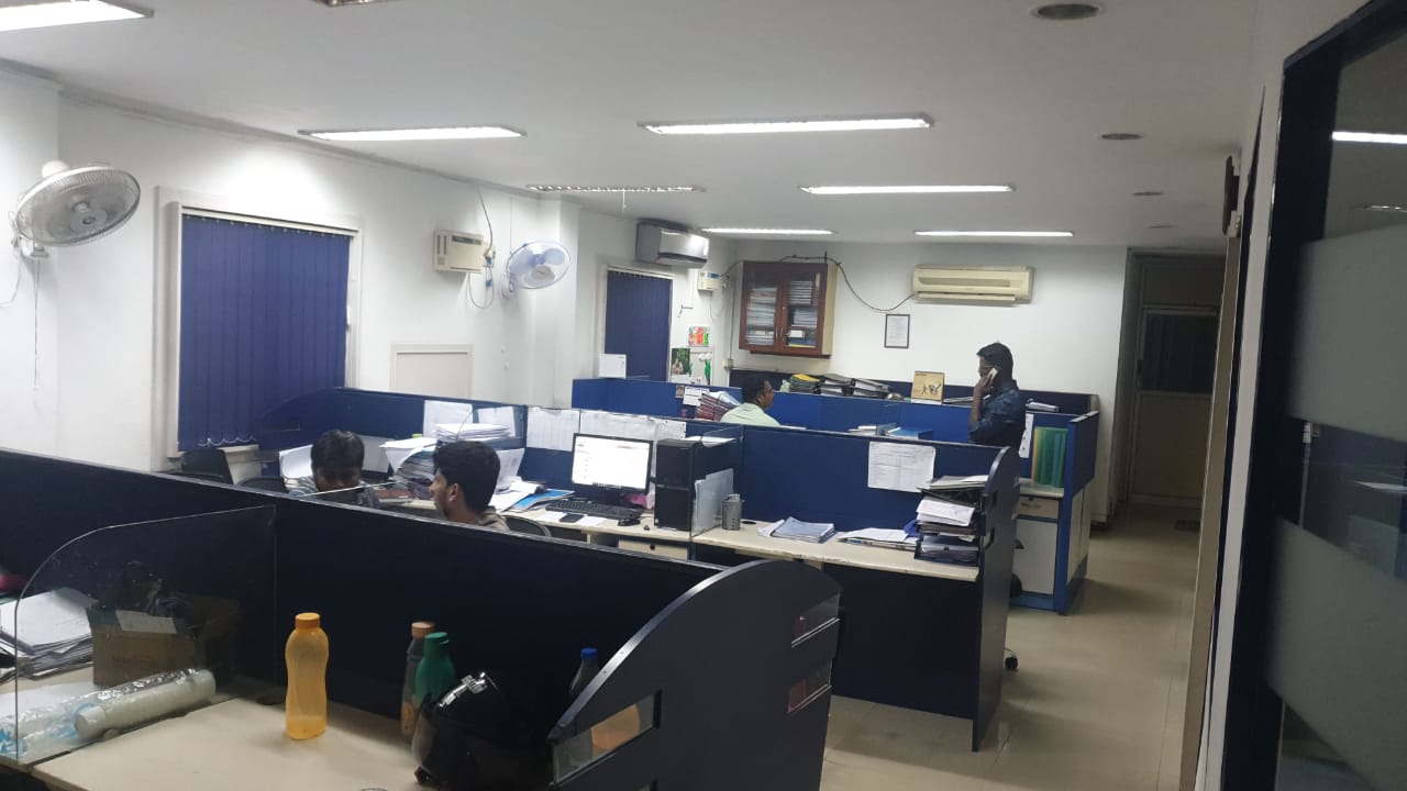 1350 sqft Office Space for Rent Only in Ashok Nagar