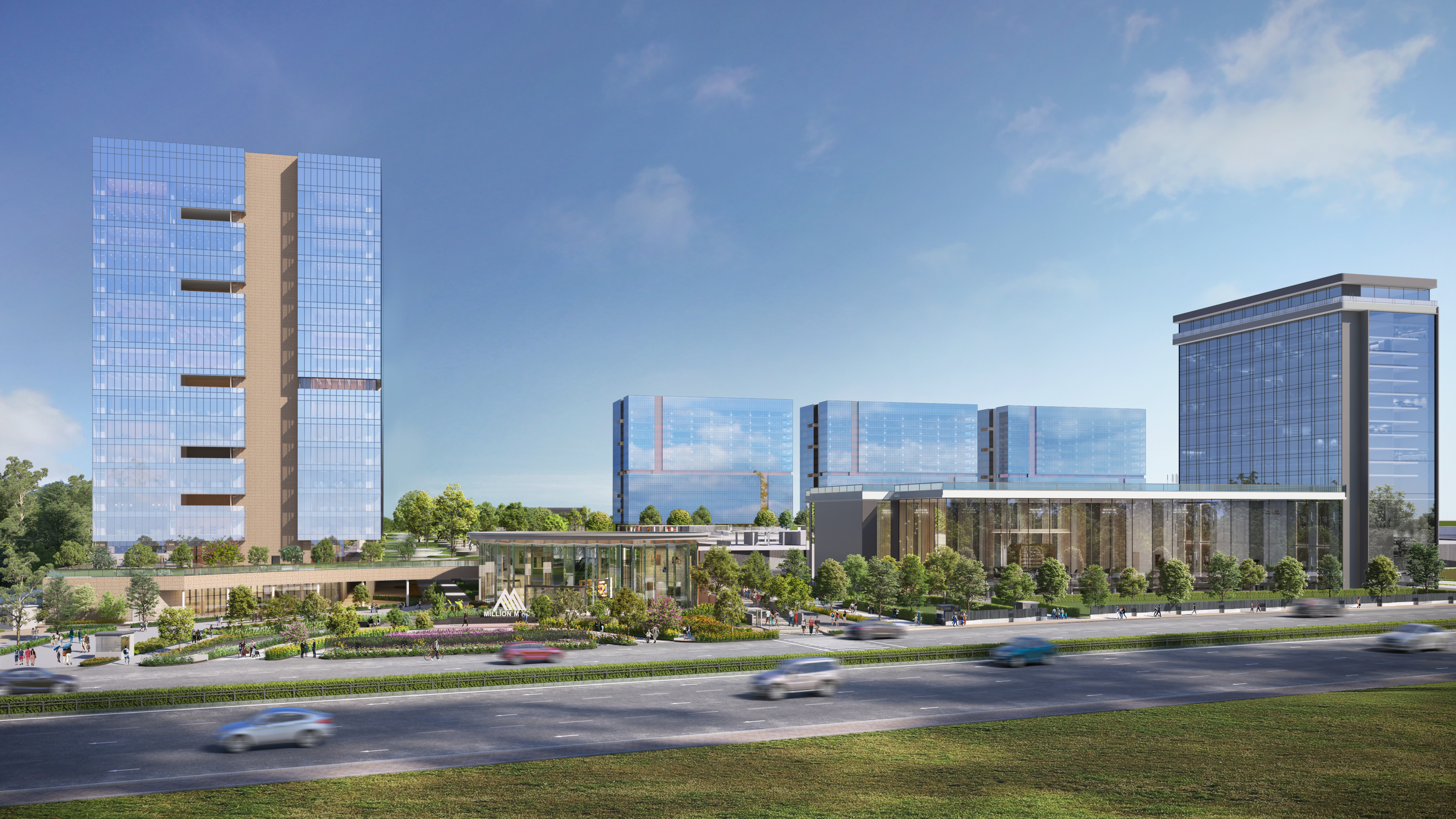 42000 sqft Office Space for Lease Only in S.G. Highway