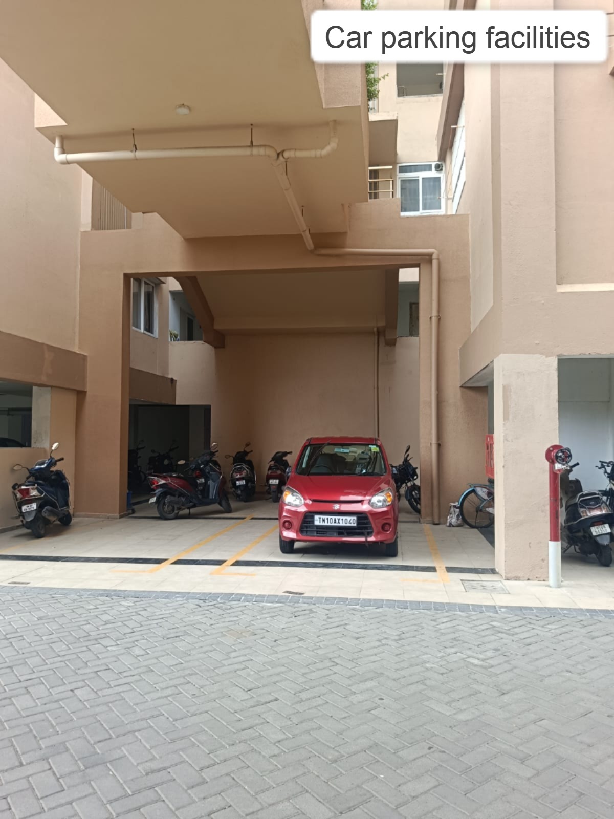 2 BHK Residential Apartment for Lease Only at Pride Towers Pacifica gated community in Kandanchavadi