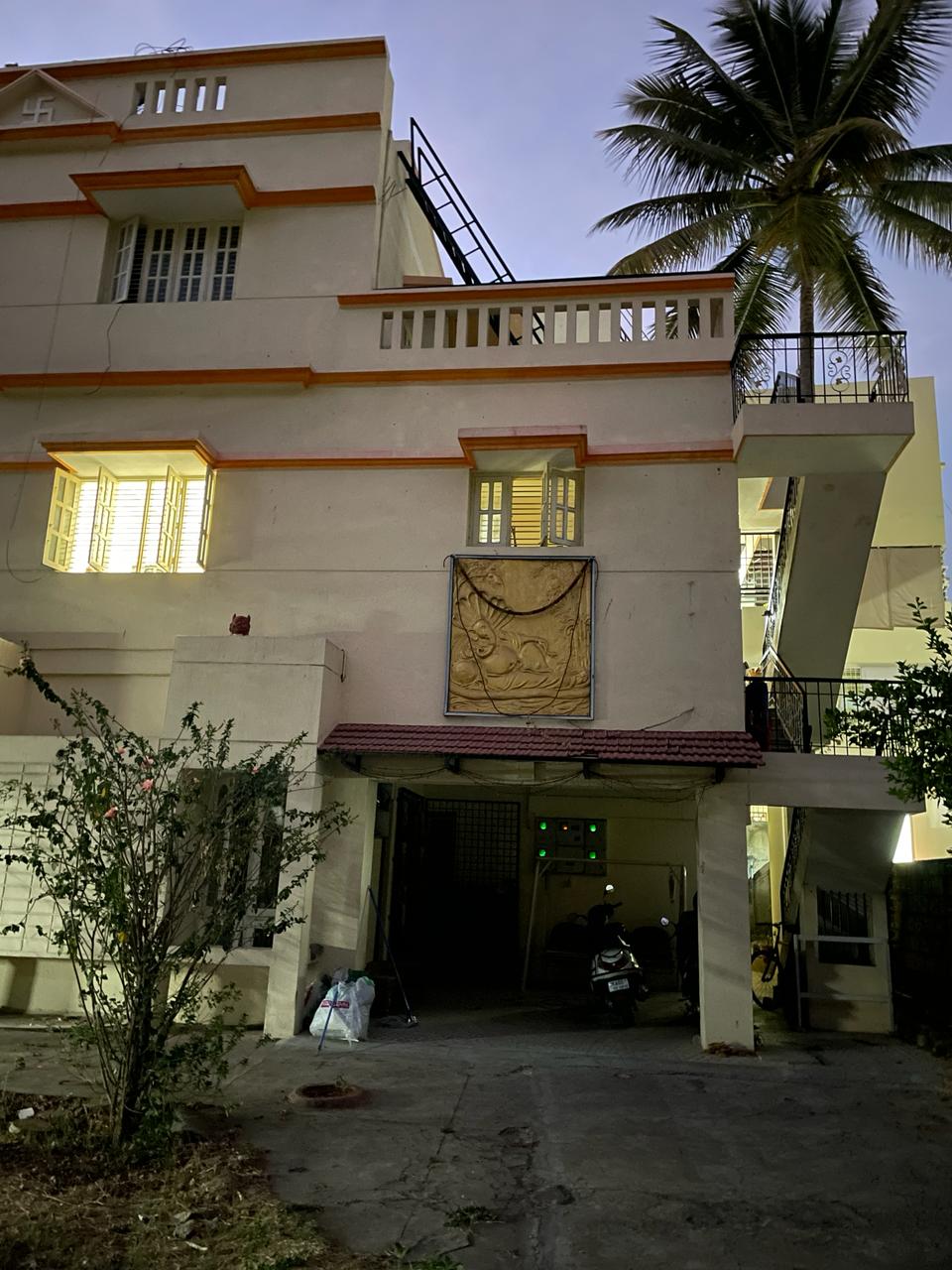 2 BHK Independent House for Rent Only at lalitha in JP Nagar 3rd Phase