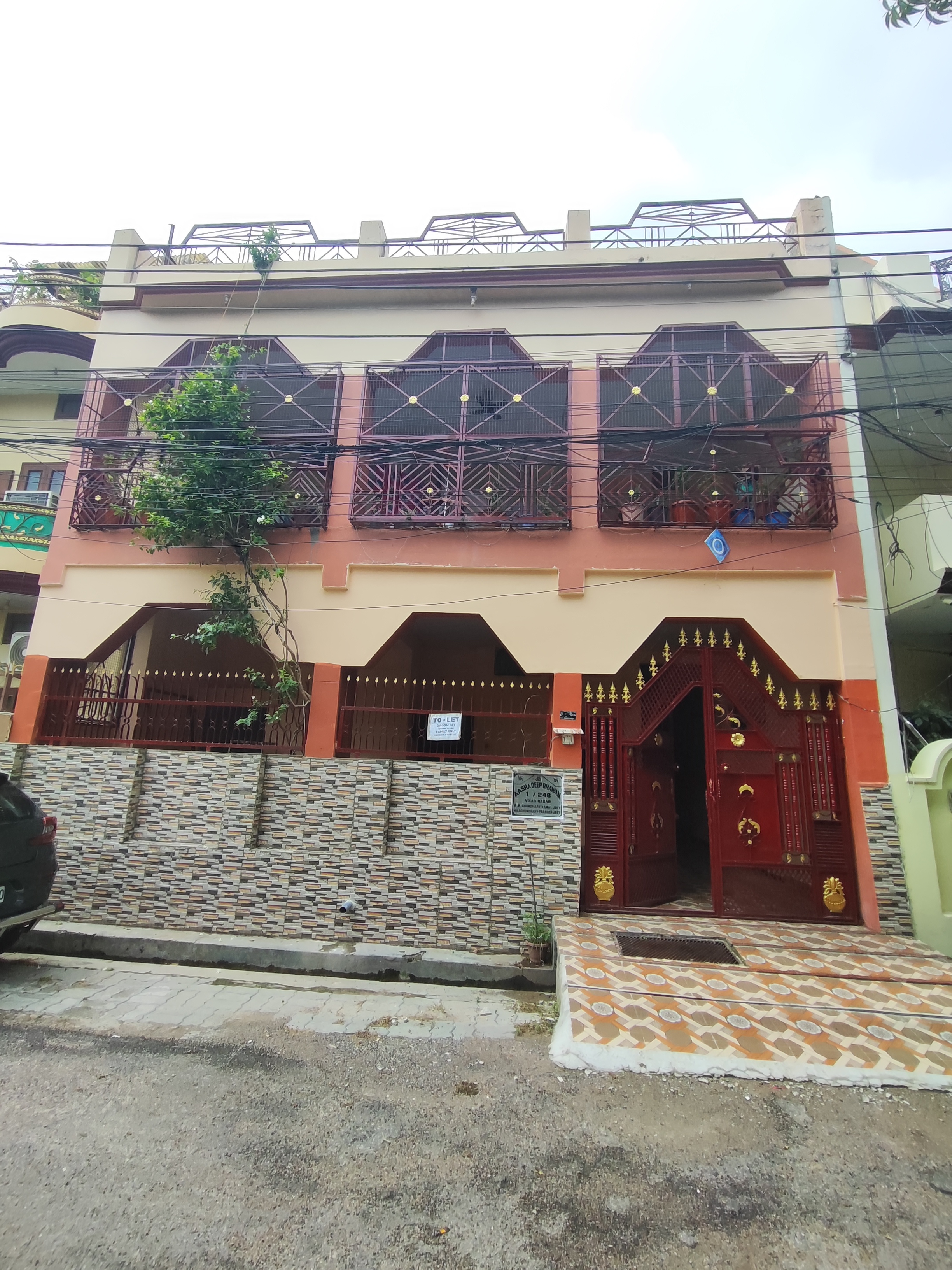 2 BHK Independent House for Rent Only in Vikas Nagar