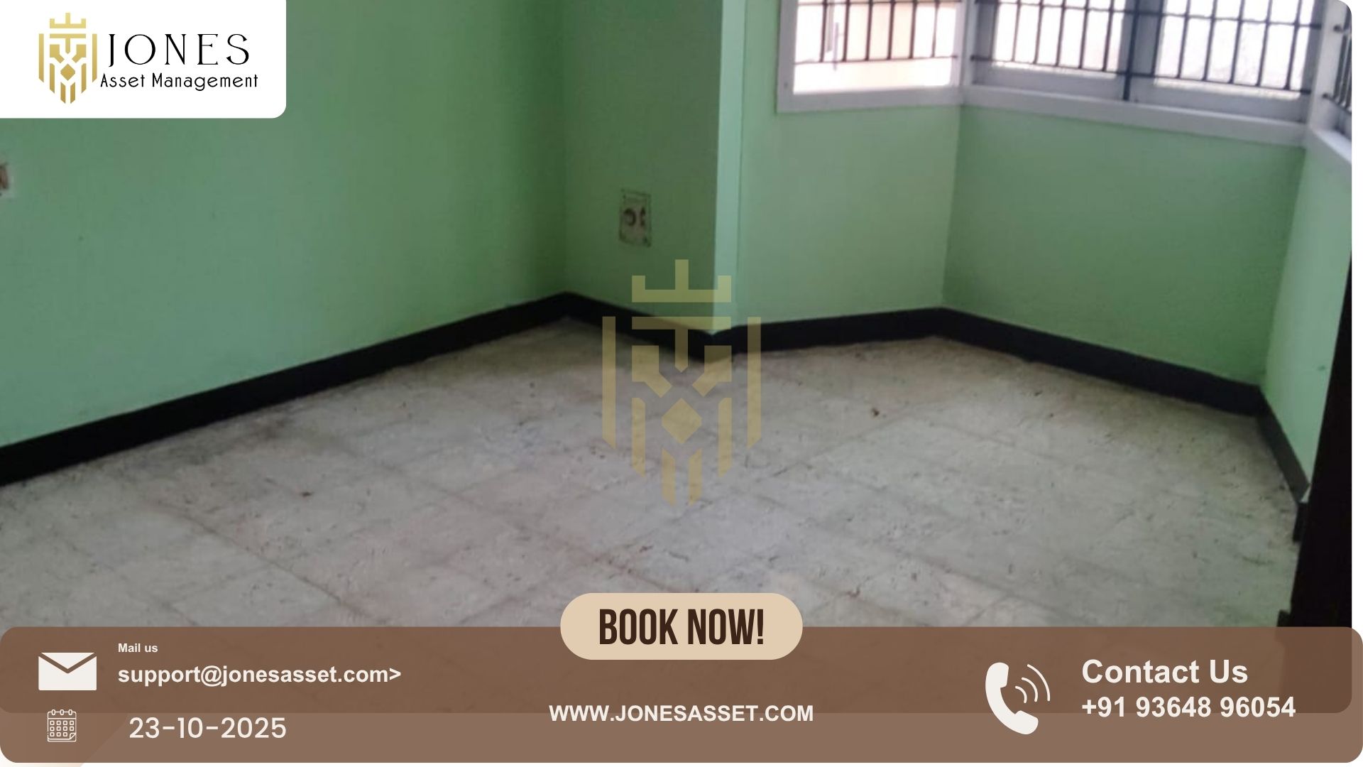 BHK Flats for Rent in Mogappair, Chennai, Double Bedroom