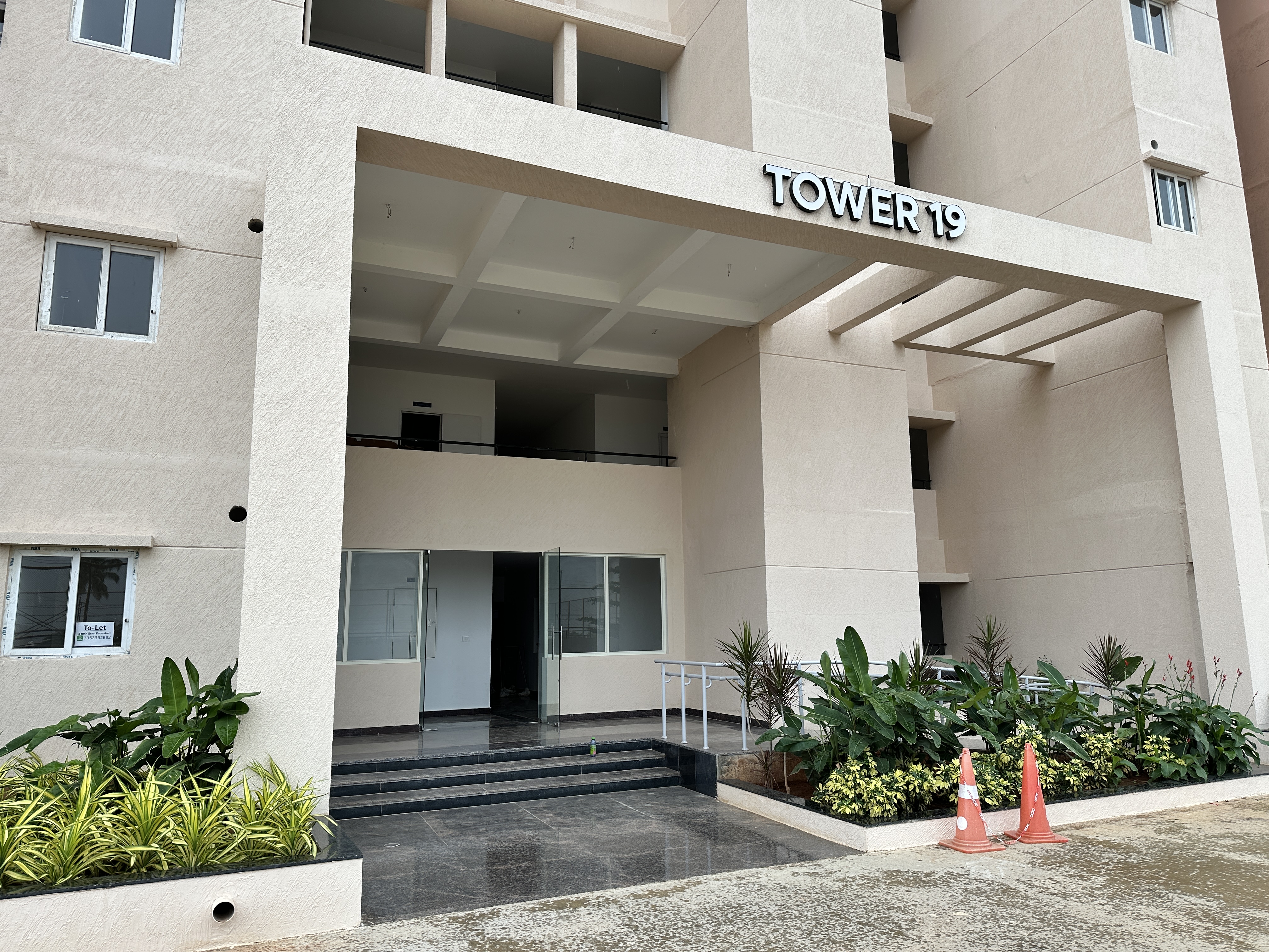 2 BHK High Rise Apartment for Rent Only in Attibele