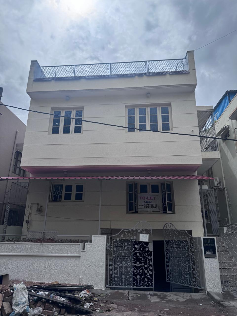 3 BHK Independent House for Lease Only at JAMLC -60 in Hebbal